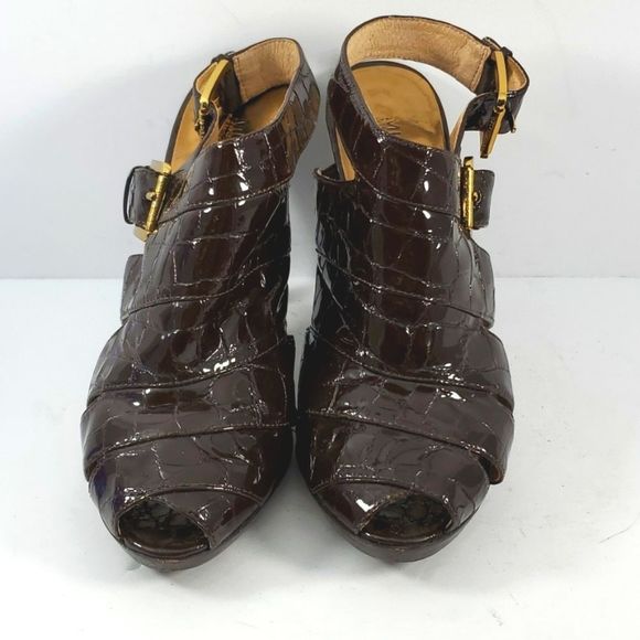 Chocolate Brown Heels by Michael Kors Size 10M. S804 - Picture 3 of 7
